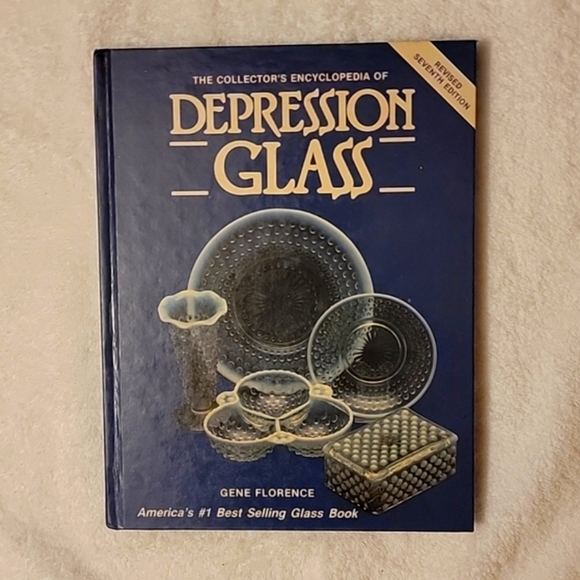 Revised 7th Edition Other - Final Price Drop DEPRESSION GLASS COLLECTORS ENCYCLOPEDIA"  OS  Blue